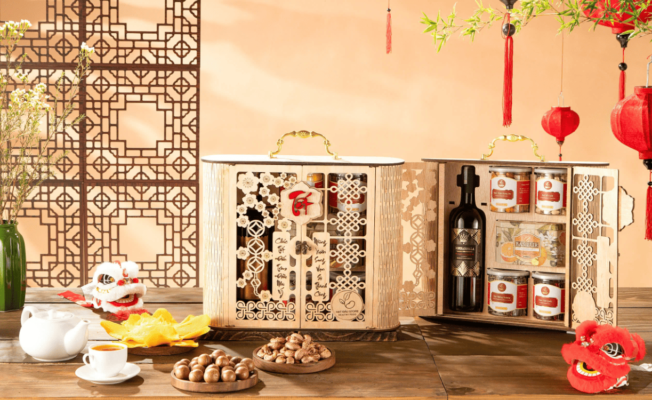 Giỏ Quà Hạt Dinh Dưỡng Tổng Hợp Cao Cấp