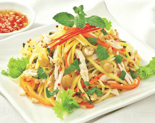 Gỏi Trái Điều - Sự hoàn quyện chua ngọt độc đáo