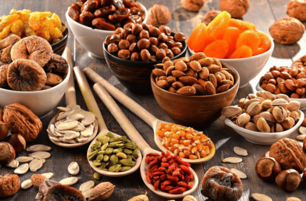 Lọ Quà Hạt Dinh Dưỡng Mix Trái Cây Sấy