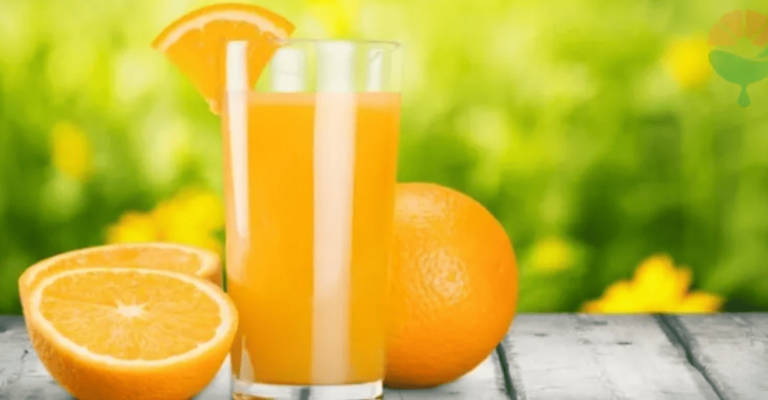 Nước Ép Hạt Lanh Cam Tươi