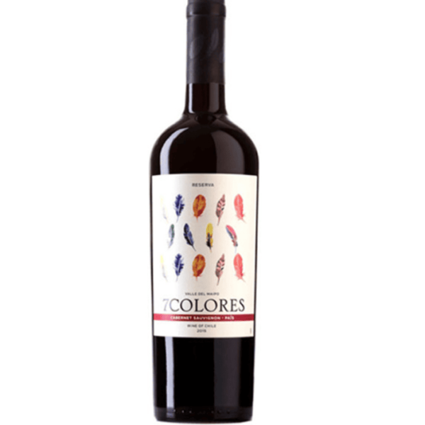 Rượu Vang Đỏ 7 Colores Cabernet Sauvignon - País Reserva