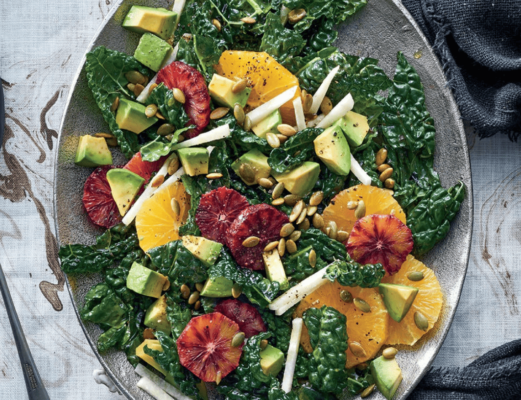 Salad Hạt Lanh Và Cải Kale
