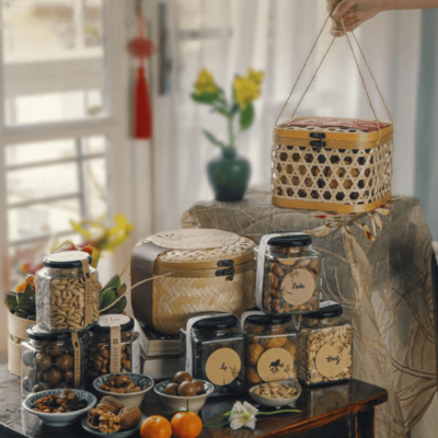 Hộp Quà Hạt Dinh Dưỡng Sang Trọng