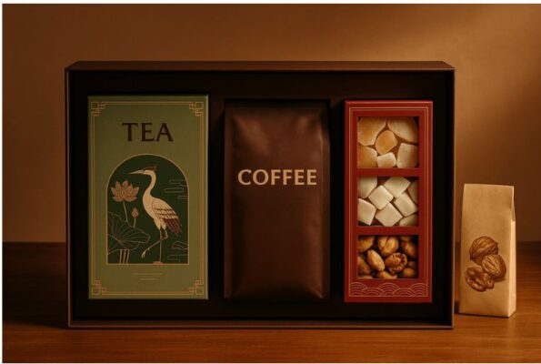 Hộp Quà Tặng Cao Cấp Trà và Cà Phê (minh hoạ)