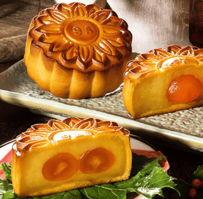 Bánh Trung Thu Givral - Nhân Đậu Xanh Sầu Riêng- Mã 9A