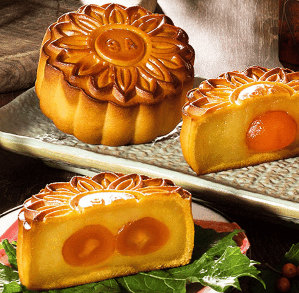 Bánh Trung Thu Givral - Nhân Đậu Xanh Sầu Riêng- Mã 9A