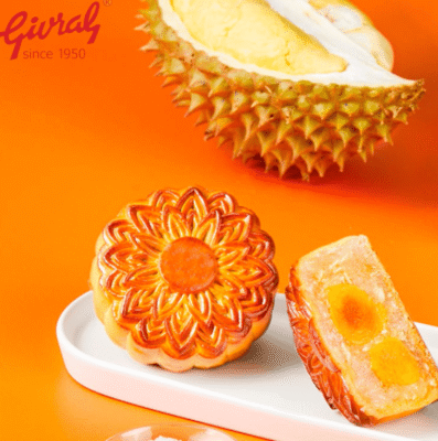 Bánh Trung Thu Givral - Nhân Dừa Sầu Riêng