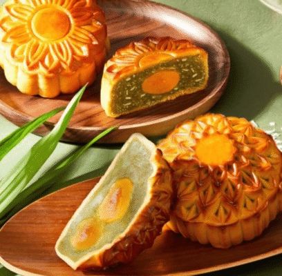 Bánh Trung Thu Givral - Nhân Lá Dứa Và Dừa Lá Dứa