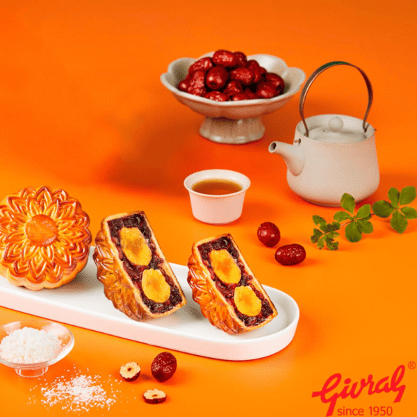 Bánh Trung Thu Givral - Nhân Táo Đỏ
