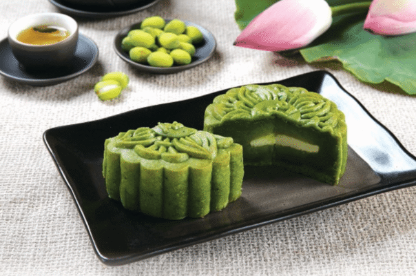 Bánh Trung Thu Givral - Nhân Trà Xanh -1 Trứng