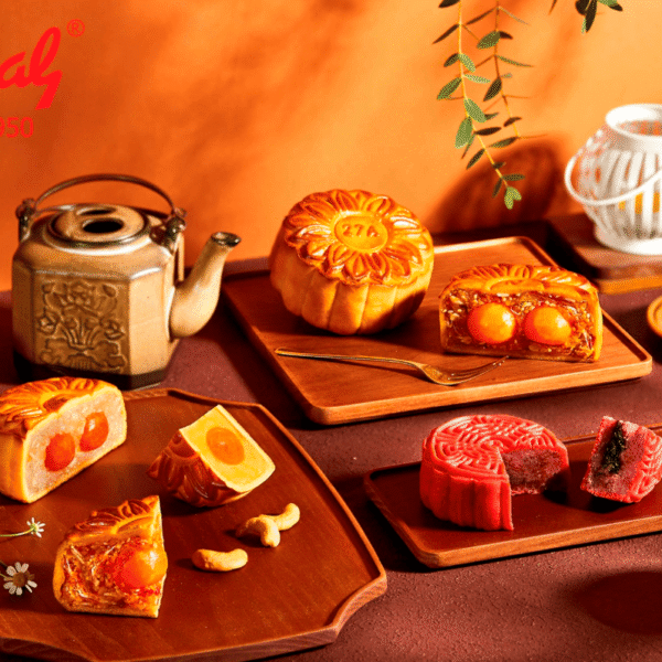 Bánh Trung Thu Givral - Raspberry (0 trứng) Và Một Số Loại Khác