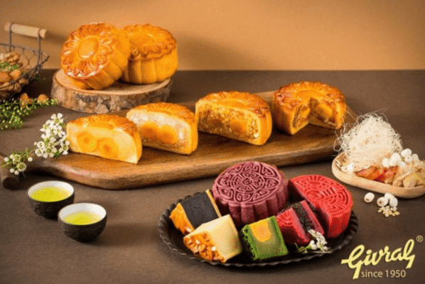 Bánh Trung Thu Givral _Bánh Trăng Sắc Màu (0 trứng)