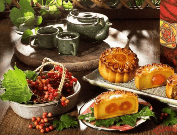 Bánh Trung Thu Nhân Đậu Xanh Sầu Riêng- Mã 9A