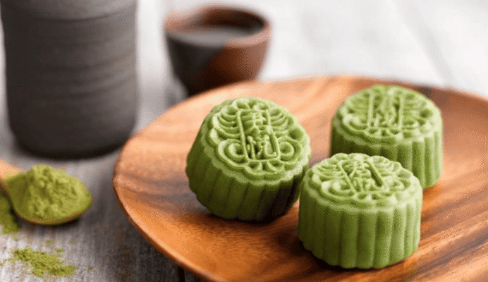 Bánh Trung Thu Nhân Trà Xanh -1 Trứng