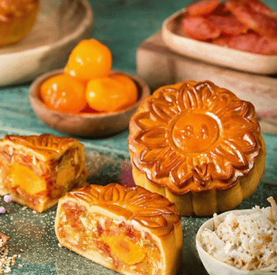 Bánh Trung Thu - Thập Cẩm Gà Quay Vi Cá Yến Sào 250g