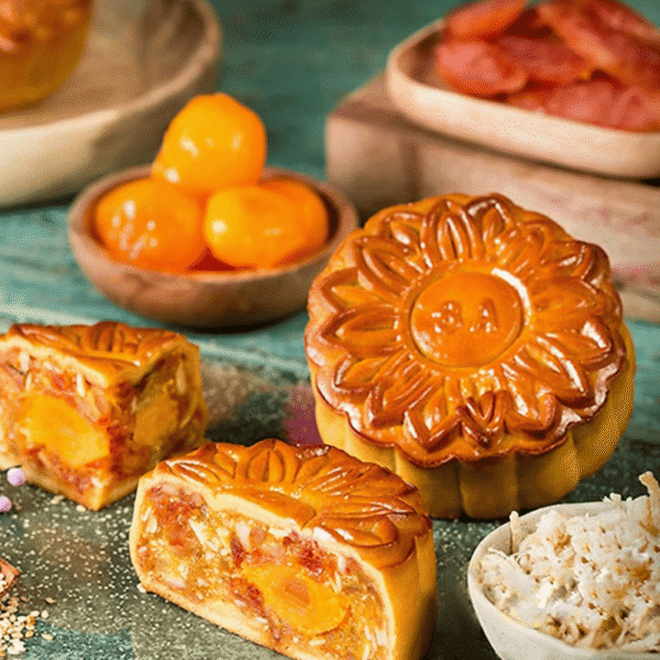 Bánh Trung Thu - Thập Cẩm Gà Quay Vi Cá Yến Sào 250g