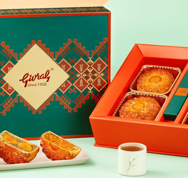 Hộp Bánh Trung Thu Givral 4 Bánh