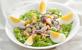 Salad đậu hà lan trộn dầu giấm