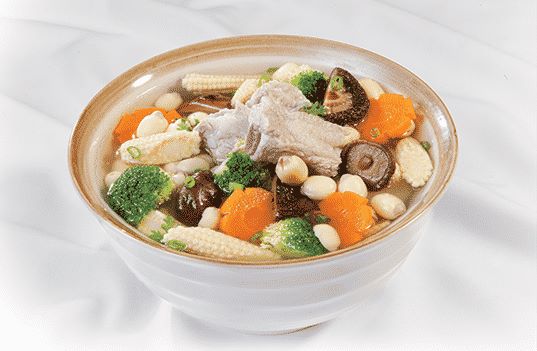 Canh hạt sen sườn non - Bữa cơm gia đình thêm phần thanh đạm