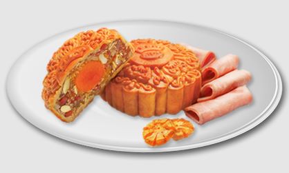 Trung Thu Kinh Đô - Bánh nướng Jambon Xá Xíu - Mã 3