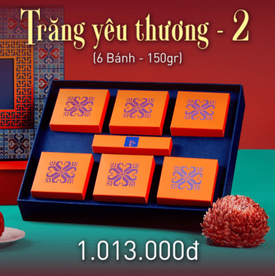 Bánh Trung Thu Givral - 6 Bánh - Combo Trăng Yêu Thương 2