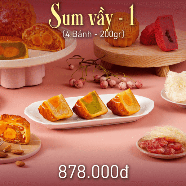 Bánh Trung Thu Givral - Combo Sum Vầy 1