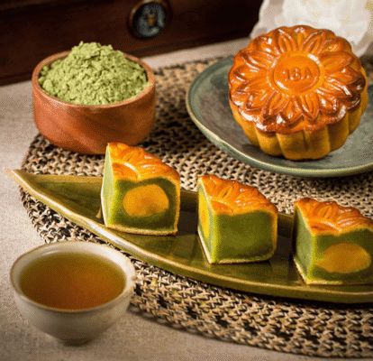 Bánh Trung Thu Givral - Nhân Trà Xanh