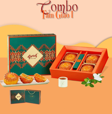 Combo Bánh Trung Thu Givral - Tâm Giao 1