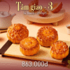 Combo Bánh Trung Thu Givral - Tâm Giao 3 -4 bánh -250G