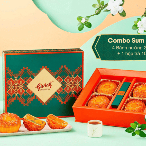 Combo Bánh Trung Thu - Tâm Giao 3 -4 bánh
