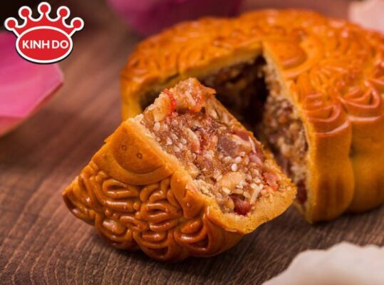 Bánh nướng Thập Cẩm Lạp Xưởng - 0 trứng và 1 trứng - 150G - Trung thu Kinh Đô
