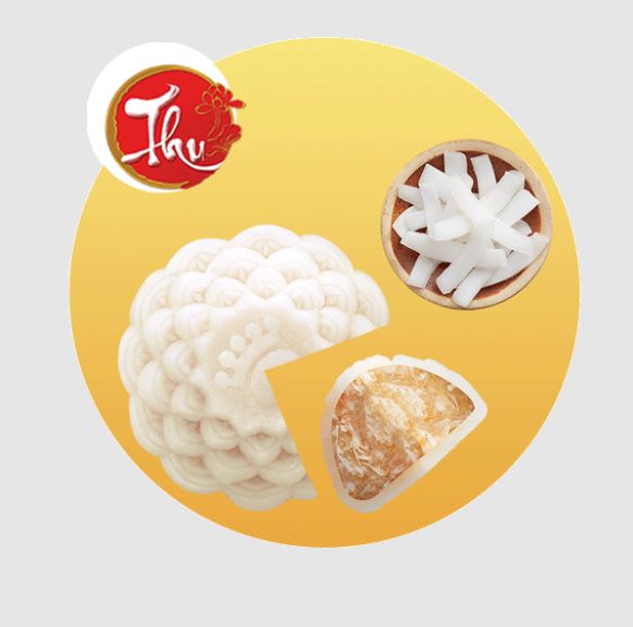 Bánh dẻo Sữa Dừa 0 trứng - Trung thu Kinh Đô