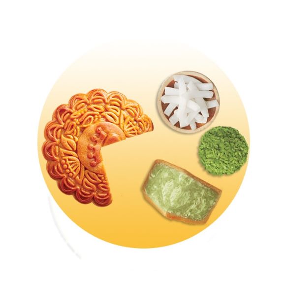 Bánh nướng Cốm dừa 0 trứng - 150G - Trung thu Kinh Đô