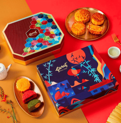 Set Quà Bánh Trung Thu Givral 4 Bánh