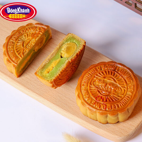 Bánh Trung Thu Đồng Khánh - Nhân Đậu Xanh 2 Trứng