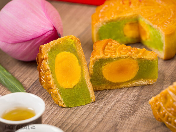 Nhân Hạt Sen Trà Xanh Matcha 
